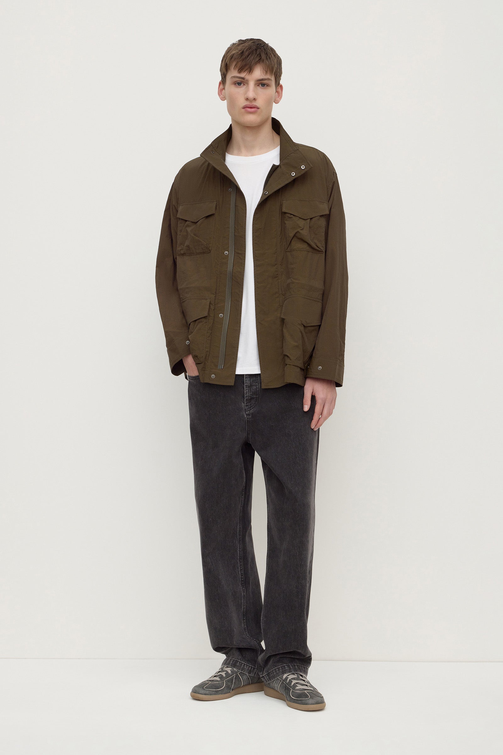 Relaxed Fit Army Field Jacket
