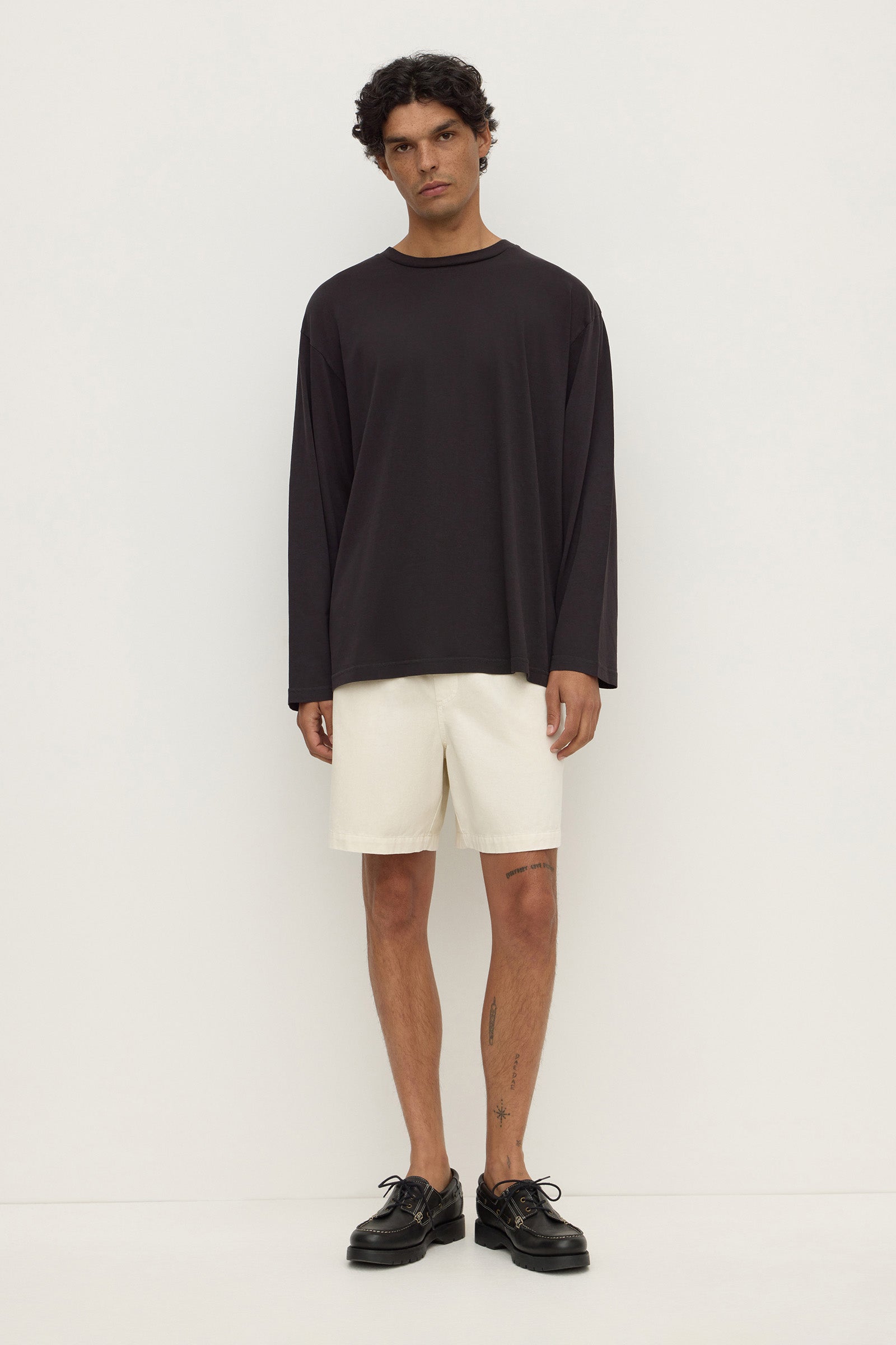 Regular Fit Limestone Twill Short