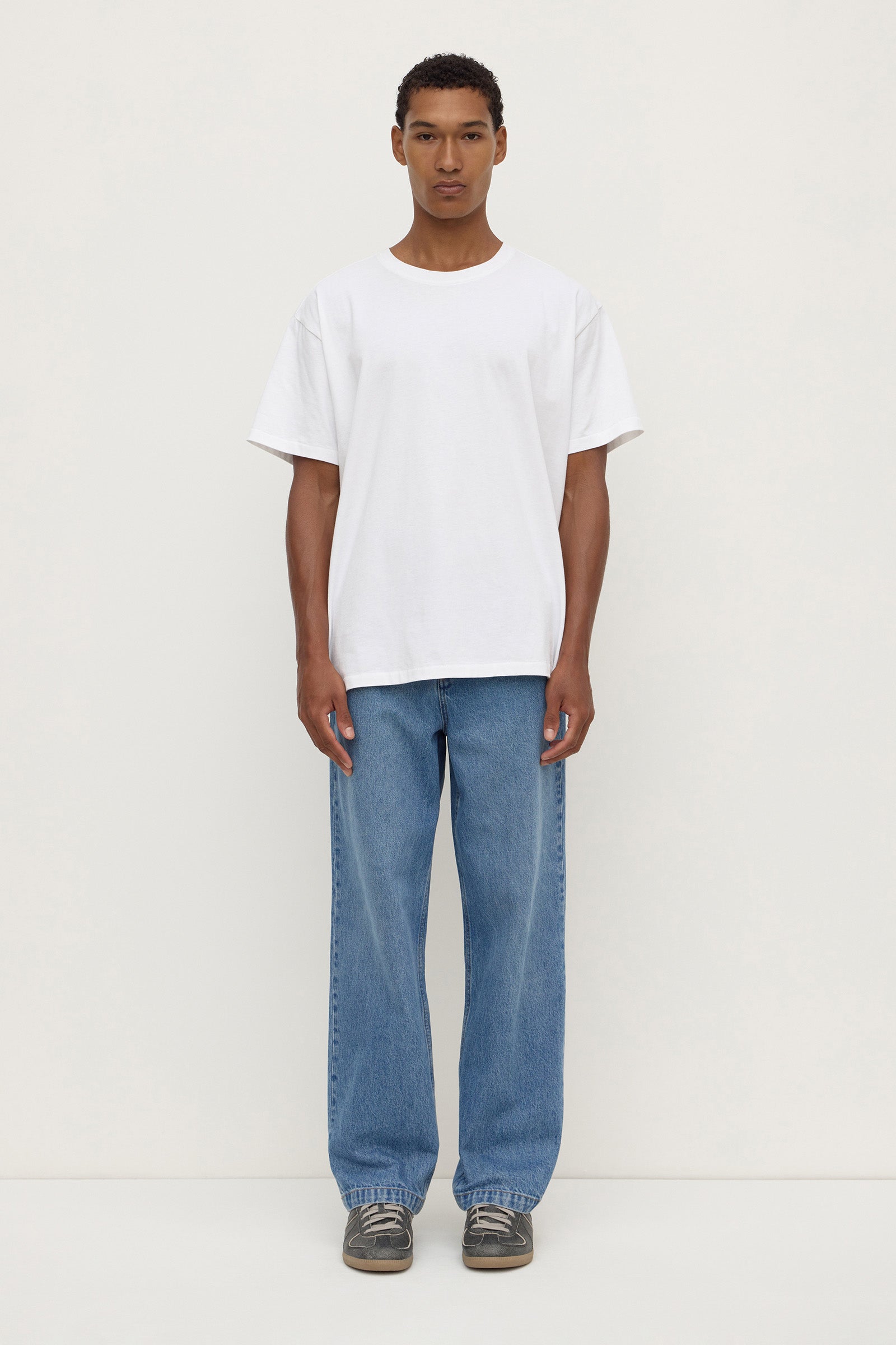 Relaxed Fit Classic Blue Denim Jean