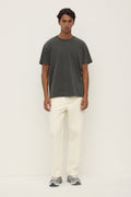 Relaxed Fit Ecru Denim Jean