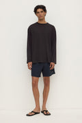 Standard Fit True Navy Swim Short